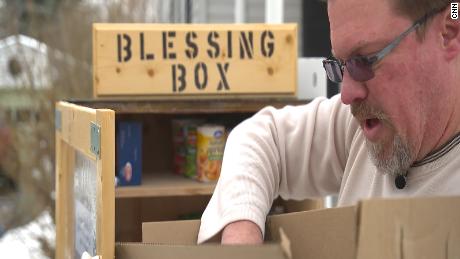 He Built A Food Pantry In His Lawn For The Hungry His Town