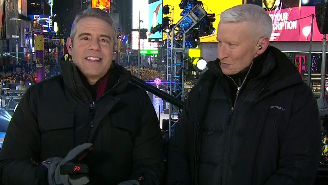 Anderson Cooper and Andy Cohen's wild new year CNN Video