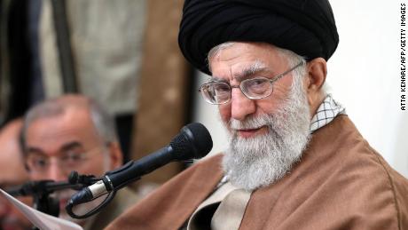 Khamenei delivered a statement in Tehran on Tuesday.