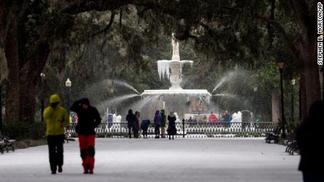 Forsyth Park in Savannah, Georgia.