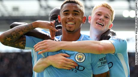 Gabriel Jesus made his Manchester City debut in January 2017. 