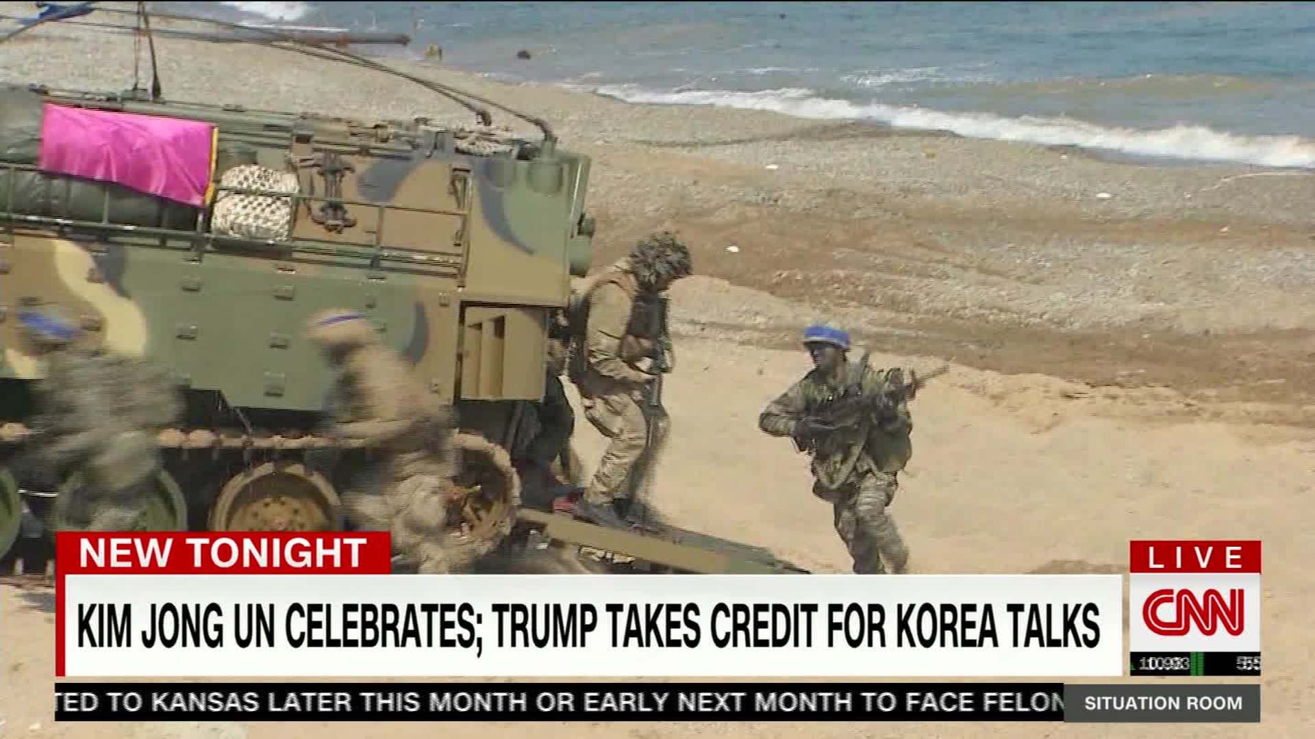 Us Military Drills Postponed A Win For Kim Cnn Video