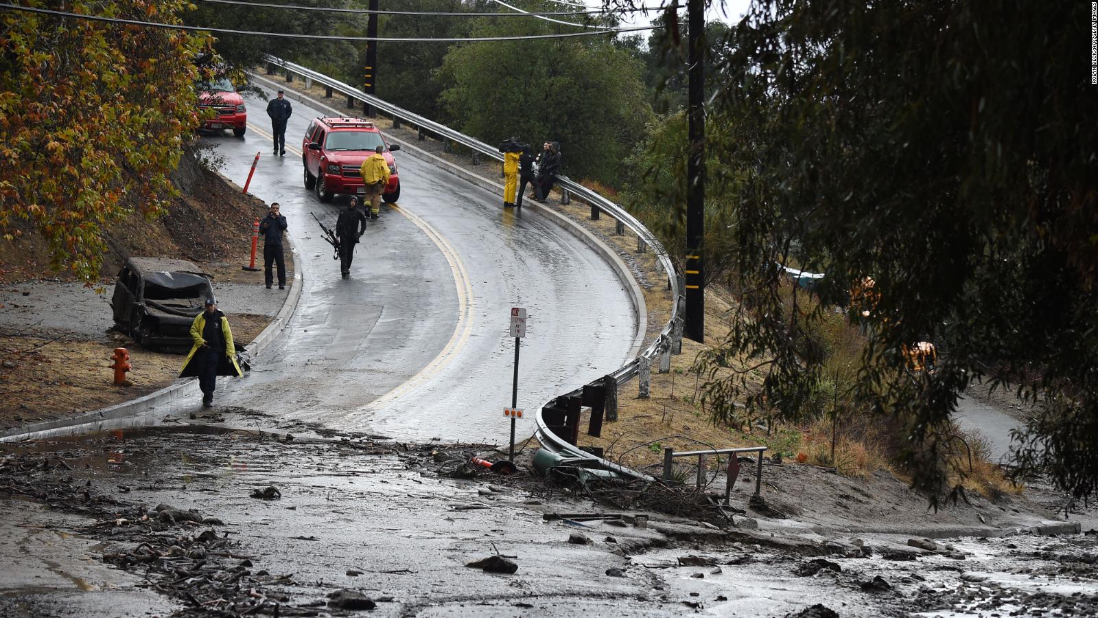 California mudslides: Evacuation zones expanded as searches continue - CNN