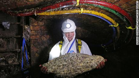 Massive London &#39;fatberg&#39; to be turned into museum exhibit