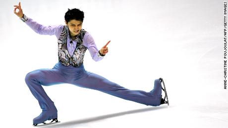 Hanyu, skating to Prince in 2016, was out much of this season but will fight to defend his Olympic gold.