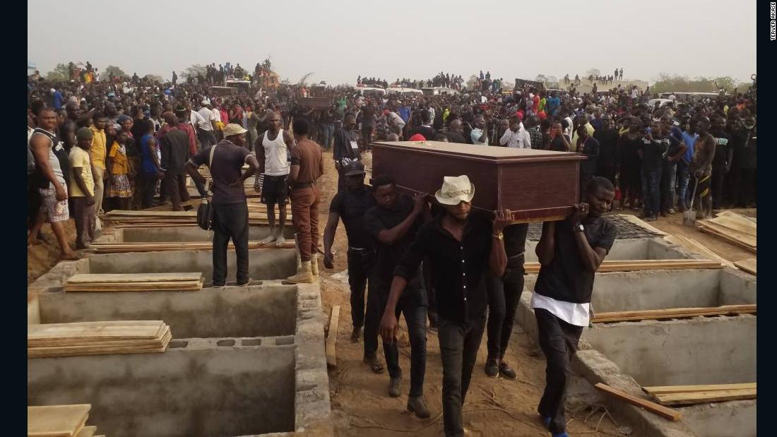 Mass burial held for dozens killed in Nigeria New Year's day attacks - CNN