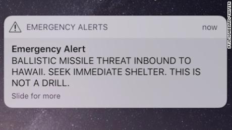 Timeline of the Hawaii false missile alert shows how drill went wrong