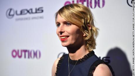 Chelsea Manning attends an OUT Magazine event at the Altman Building in New York on November 9, 2017.