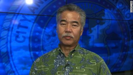 HI Governor Ige 1-13-18 NR