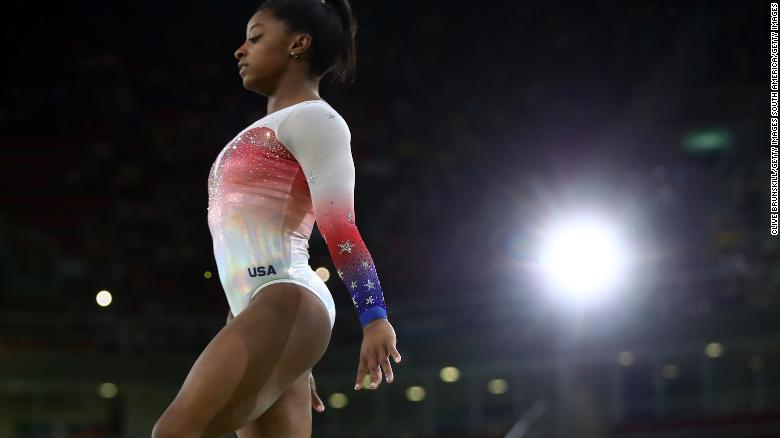 Simone Biles is latest gymnast to allege abuse