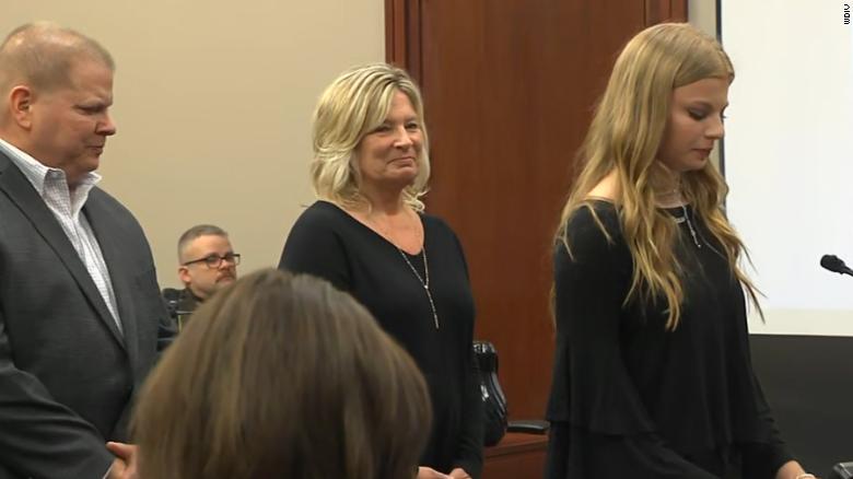 Survivors confront former gymnastics doctor