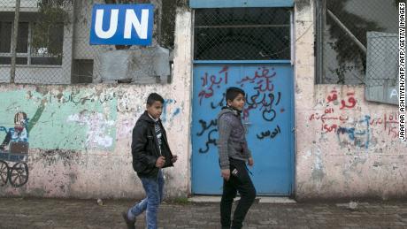 US to end all funding to UN agency for Palestinian refugees