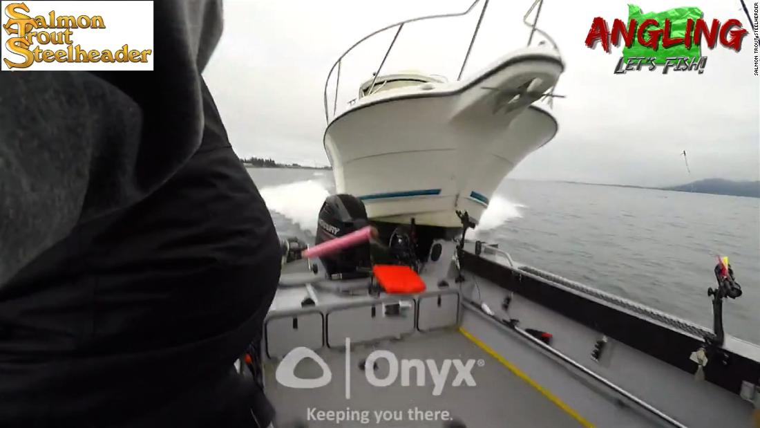 See terrifying boat crash caught on video - CNN Video.