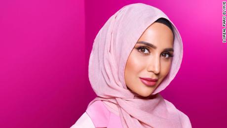 Amena Khan was featured in new L&#39;Oreal Paris haircare ad campaign.