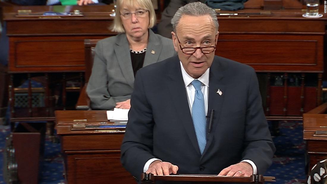 Sen. Schumer's Message To The President - CNN Video