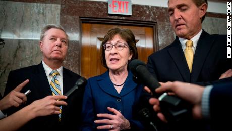 Susan Collins had senators in bipartisan meetings use talking stick