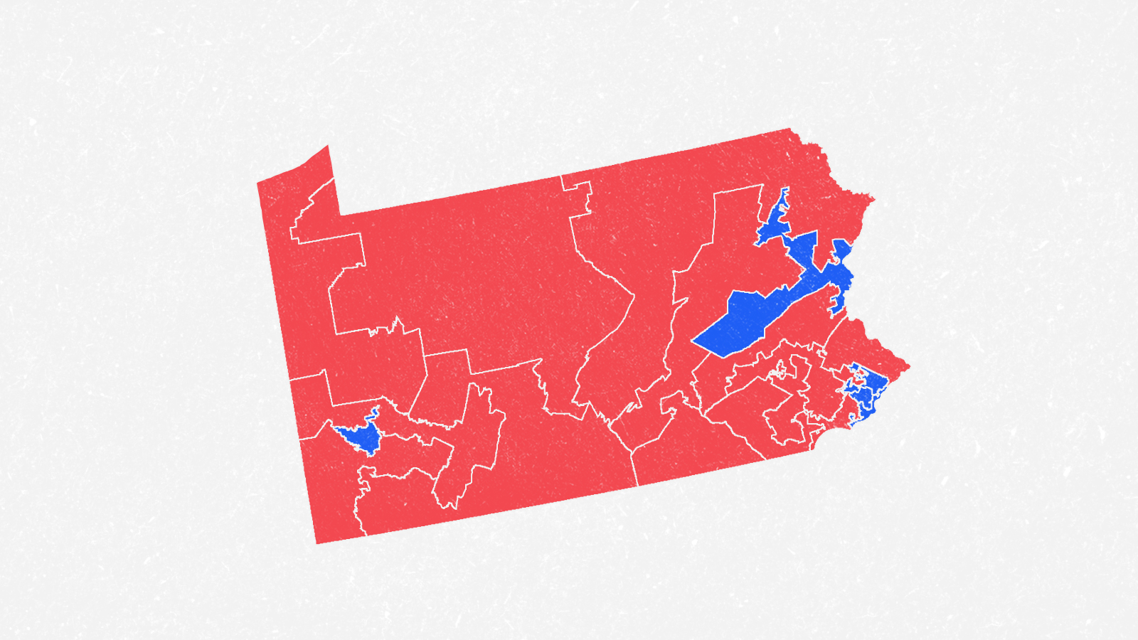 Map Of Gerrymandered Districts Pennsylvania's New Congressional District Map Is Not A Game-Changer | Cnn  Politics