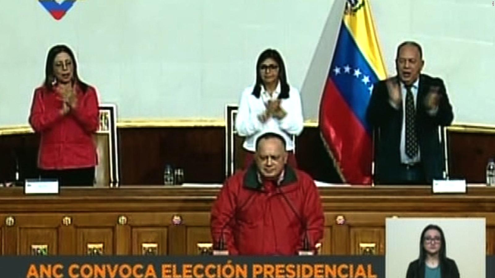 Diosdado Cabello Anuncia Fecha De Elecciones Presidenciales En ...