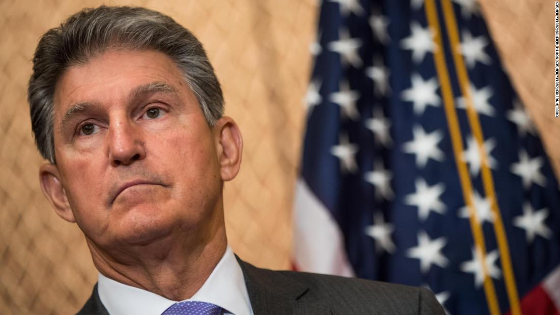 ‘Hell or high tide’, Manchin tells Biden he will not go back to circumvent the Senate rules on the bill