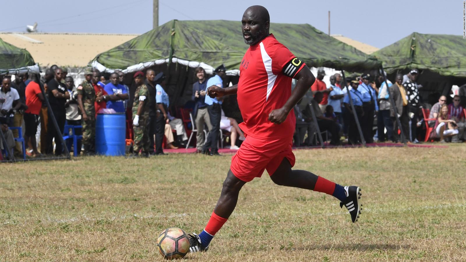 Weah Liberia president makes return to national team CNN