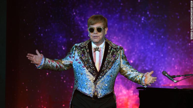 Elton John Announces He Has Pneumonia On Tour Cnn