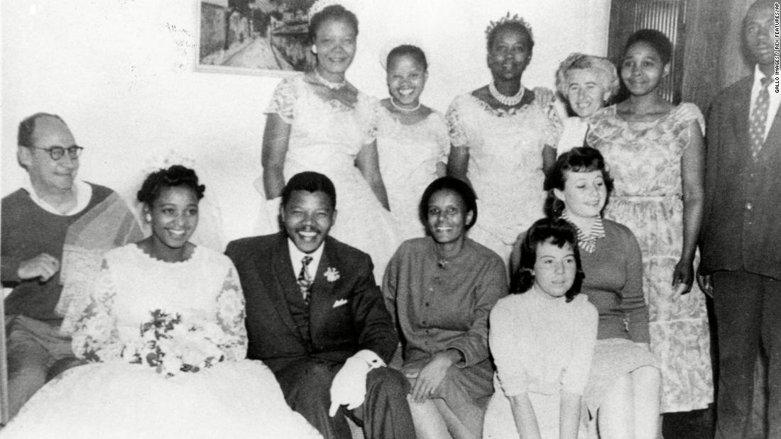 Winnie Madikizela and &lt;a href=&quot;http://www.cnn.com/2013/03/28/africa/gallery/nelson-mandela/index.html&quot; target=&quot;_blank&quot;&gt;Nelson Mandela&lt;/a&gt; married in South Africa in 1958.