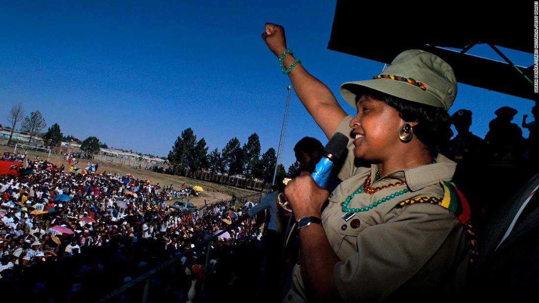 Winnie Mandela, South African anti-apartheid crusader, dies at 81 – Trending Stuff