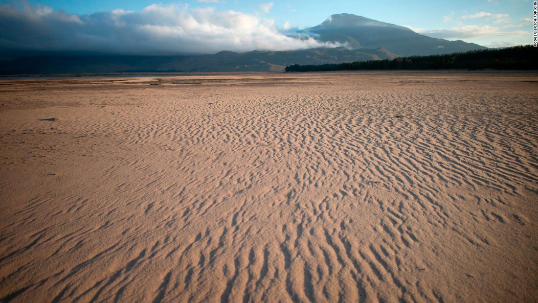 South Africa ranks as the 30th-driest country in the world and is considered a water-scarce region. A highly variable climate causes uneven distribution of rainfall, making droughts even more extreme. Theewaterskloof Dam, Cape Town&#39;s main water supply, can be seen lying almost empty on January 26.