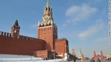 The Kremlin wall and towers dominate the skyline at the Red Square in Moscow, on March 2, 2012. Russia on March 4 votes in presidential elections expected to send Vladimir Putin back to the Kremlin after his four year stint as prime minister.  AFP PHOTO / SERGEI SUPINSKY        (Photo credit should read SERGEI SUPINSKY/AFP/Getty Images)