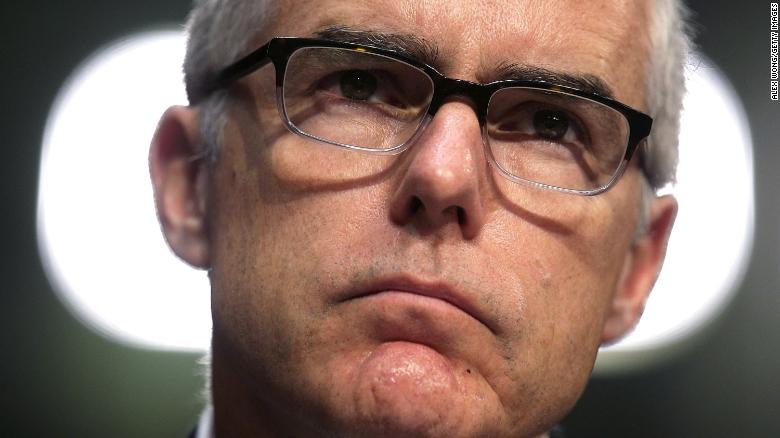 Wray hints to FBI staff that coming IG report played role in McCabe departure