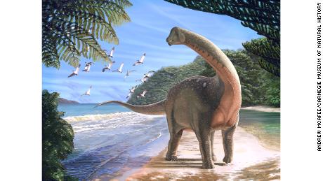 A bus-sized dinosaur is found in Egypt and it offers a clue to an ancient mystery