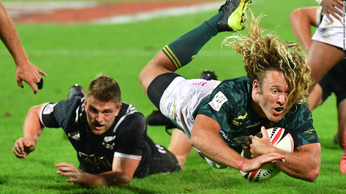 Last year&#39;s world champion South Africa started this season as they ended the last. The Blitzboks &lt;a href=&quot;http://edition.cnn.com/2017/12/04/sport/rugby-sevens-world-series-dubai-round-one-south-africa/index.html&quot;&gt;saw off New Zealand 24-12&lt;/a&gt; in the UAE to win the first piece of silverware up for grabs in the men&#39;s competition. 