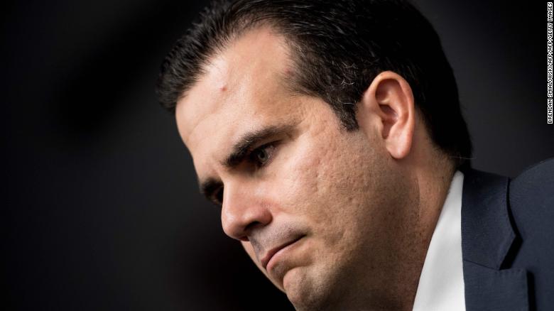 Puerto Rico governor announces resignation 