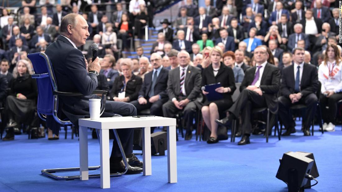 Putin List A Who S Who Of Russian Political Business Elite Cnn