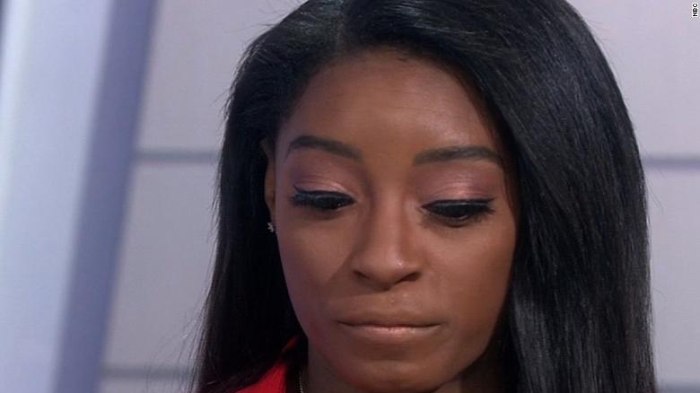 Simone Biles: Hard to talk about Nassar abuse