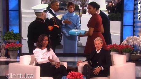 michelle obama ellen trumps
