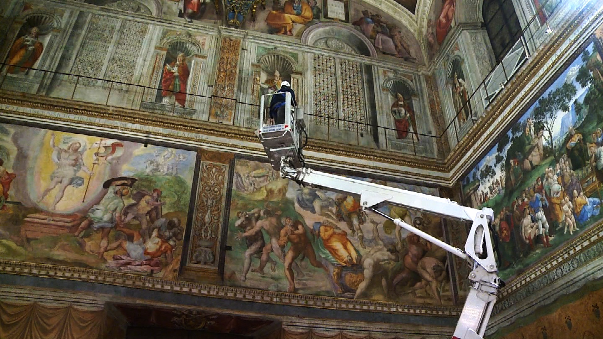 Experts Protect Elaborate Art In Sistine Chapel Cnn Video