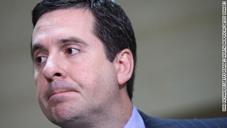 WASHINGTON, DC - MARCH 22:  House Permanent Select Committee on Intelligence Chairman Devin Nunes speaks to reporters during a news conference at the U.S. Capitol March 22, 2017 in Washington, DC. Nunes said U.S. intelligence collected communications of President Donald Trump incidentally and legally during the transition period following the U.S. election.

  (Photo by Win McNamee/Getty Images)