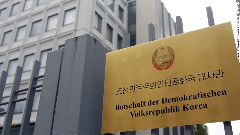 The North Korean embassy in Berlin.