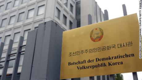 The North Korean embassy in Berlin.