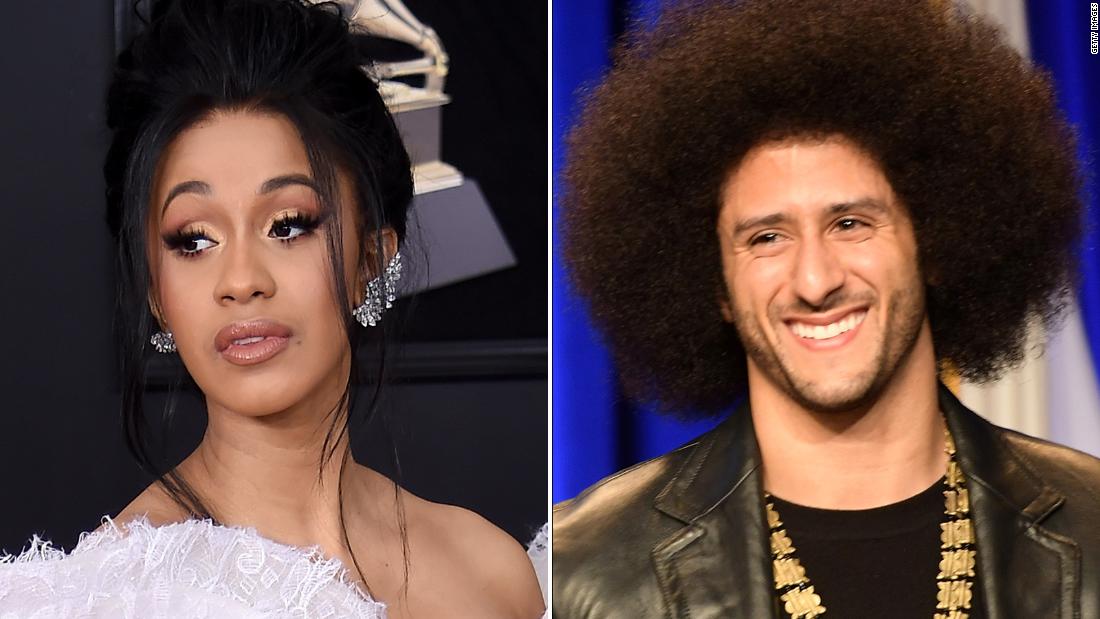 Watch: Cardi B supports Kaepernick, talks Super Bowl halftime