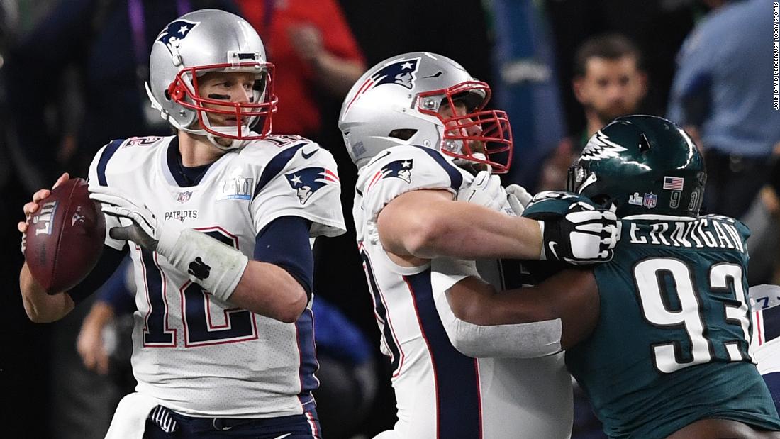 &lt;strong&gt;Most passing yards in a Super Bowl:&lt;/strong&gt; Tom Brady, then with the New England Patriots, threw for 505 yards in 2018 — and his team still lost to Philadelphia 41-33. Brady broke the record he set just one year earlier when he led his team to a 34-28 overtime victory over Atlanta.