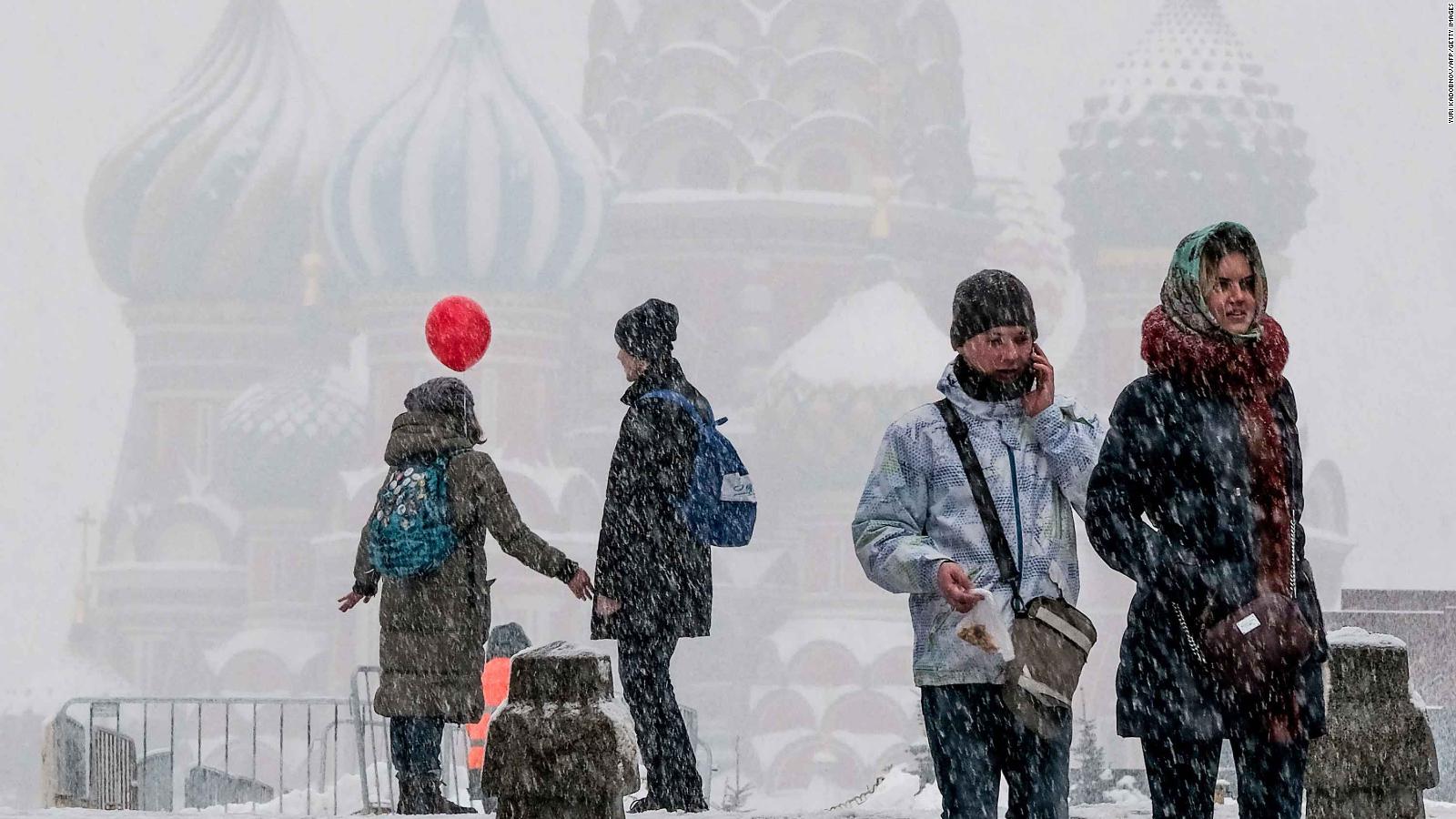 в москве выпал снег сегодня