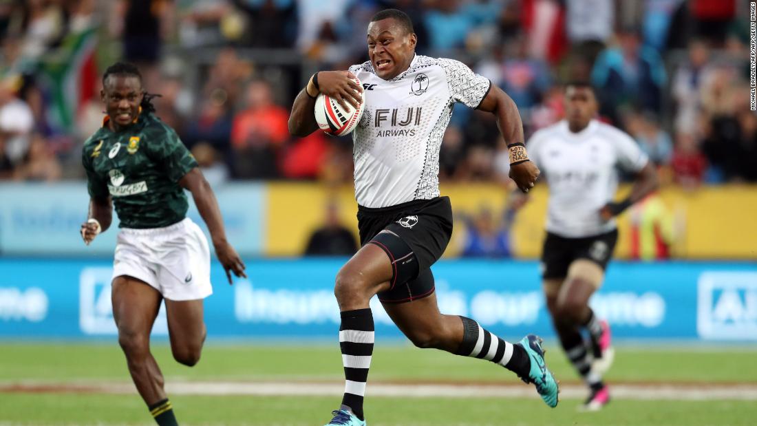 Fiji overturned a first-half deficit against South Africa to &lt;a href=&quot;https://edition.cnn.com/2018/02/05/sport/hamilton-rugby-sevens-fiji-south-africa/index.html&quot;&gt;claim a first title of the season&lt;/a&gt; in Hamilton -- the first time the town has hosted a Sevens World Series tournament after the New Zealand leg was moved from Wellington.