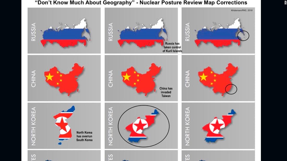 Pentagon Mistakenly Labels Taiwan As Part Of China In Nuclear Report Cnnpolitics