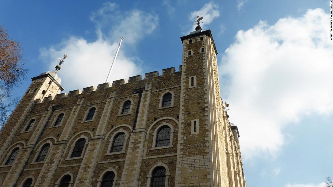 skeletons tower of london