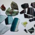 Vikings Ribe glass fragments
