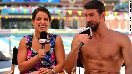 arlen espn victoria olympics special cnn body host dwts trapped once inside her phelps michael during games summer report