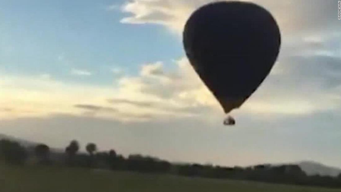 Hot Air Balloon Crash Caught On Camera Cnn Video