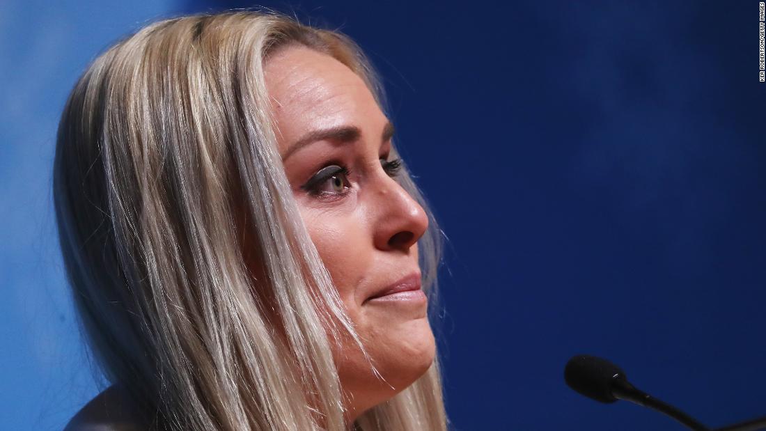 Lindsey Vonn cries over memory of late grandfather at Winter Olympics ...